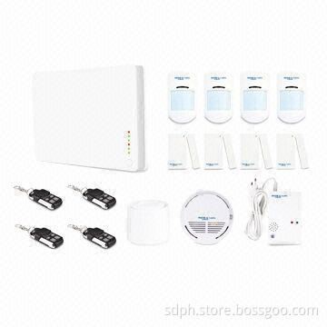 Wireless Alarm System/Economical Large Kit, Android and iOS App, GSM Home Intruder Security